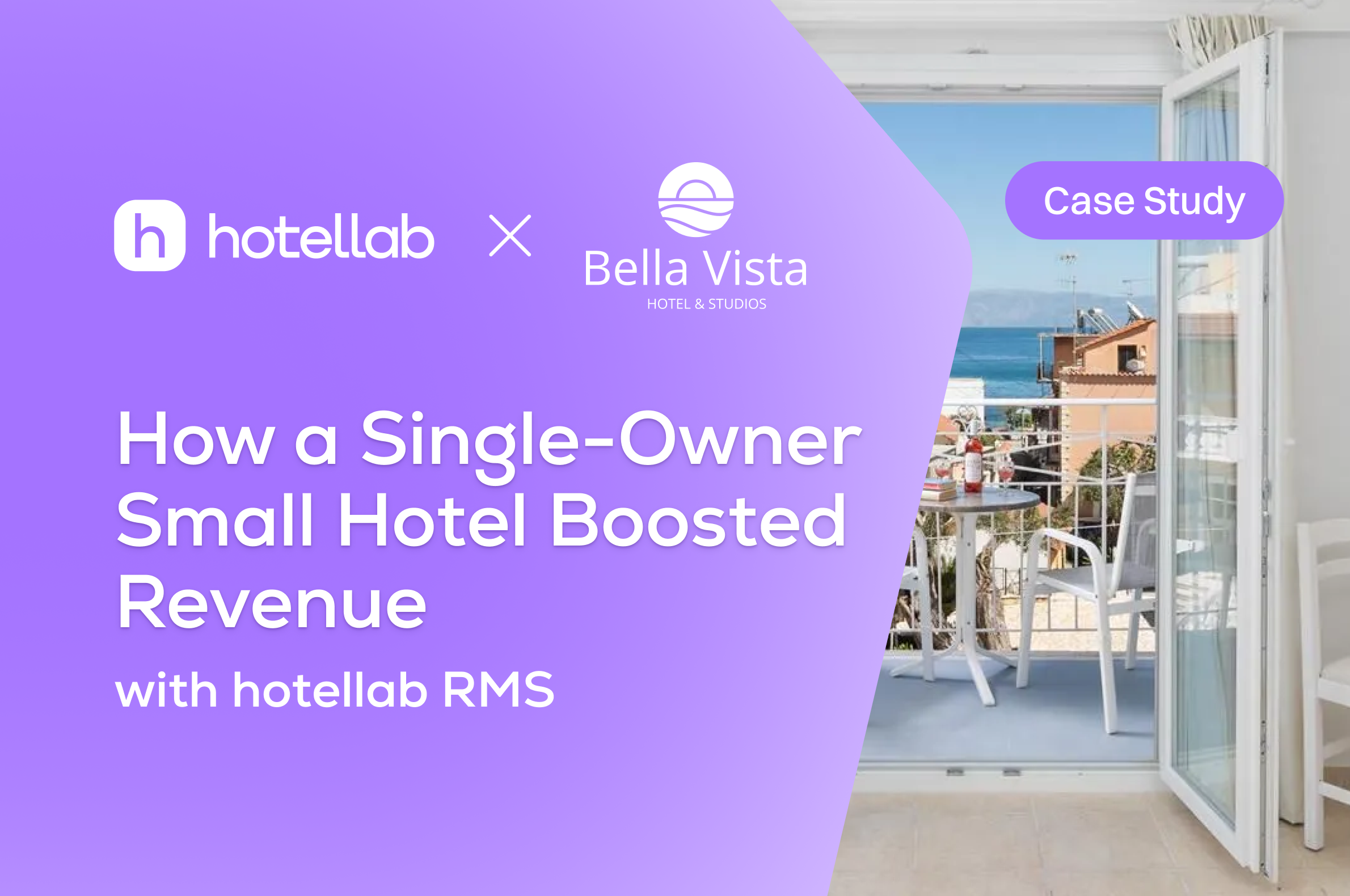How a single-owner small hotel boosted revenue with hotellab RMS