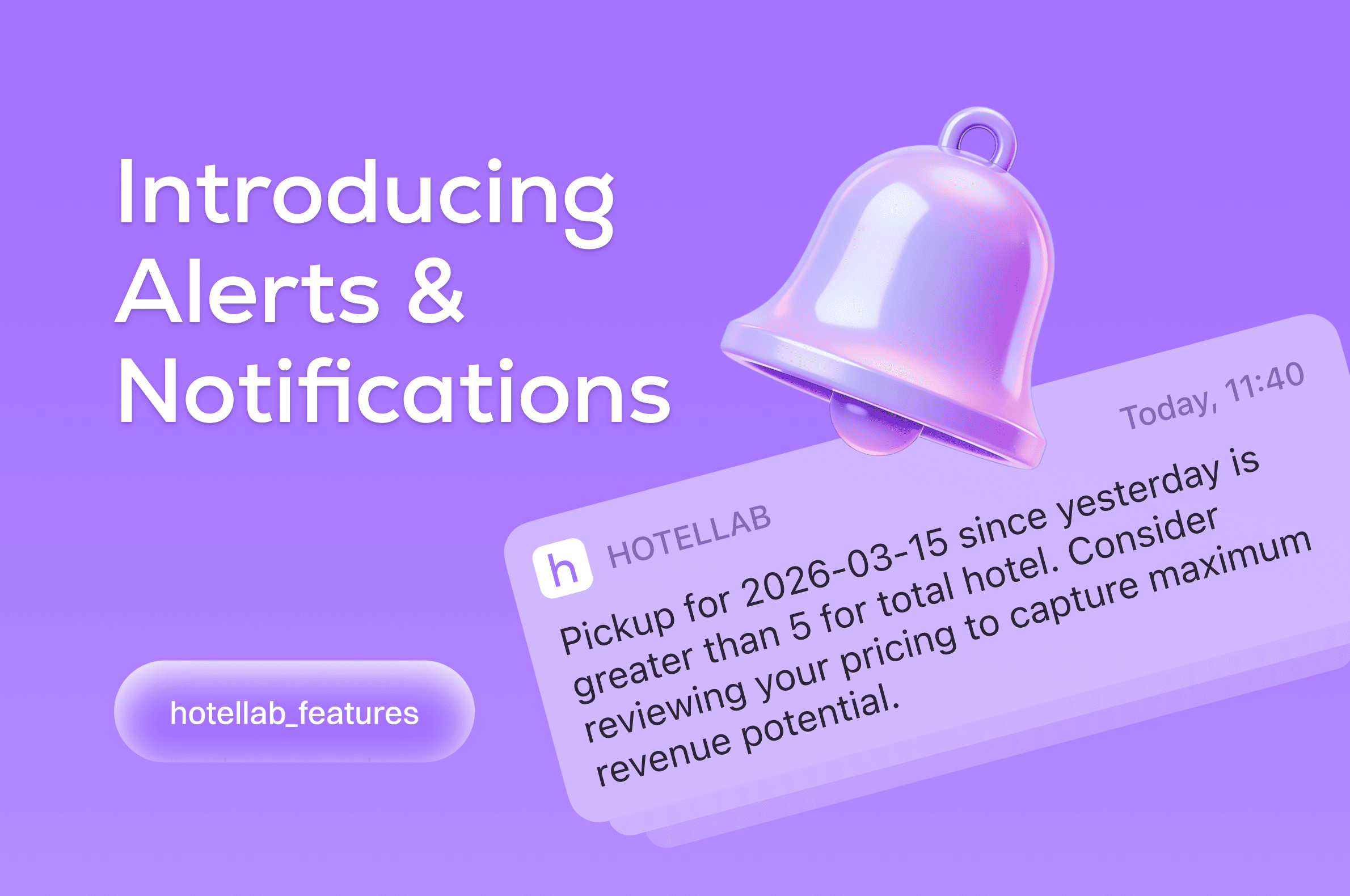 Introducing Alerts & Notifications: see what matters before demand becomes obvious